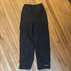 Columbia Black Outdoor rain Pants